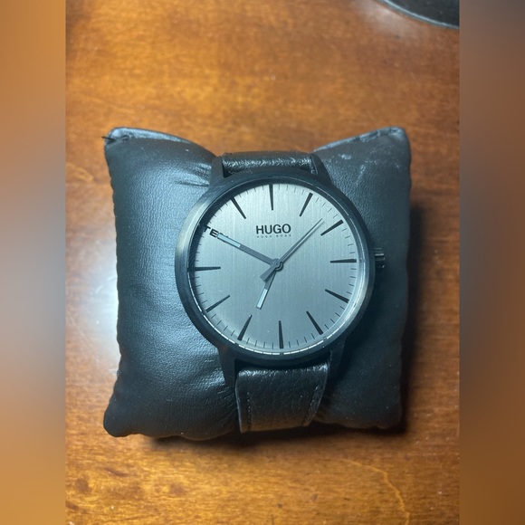 Hugo Boss #Stand Mens Watch Black - Picture 2 of 2